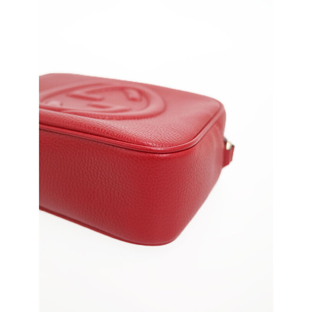 Gucci Leather Pebbled Disco Crossbody Bag Soho - Picture 8 of 9